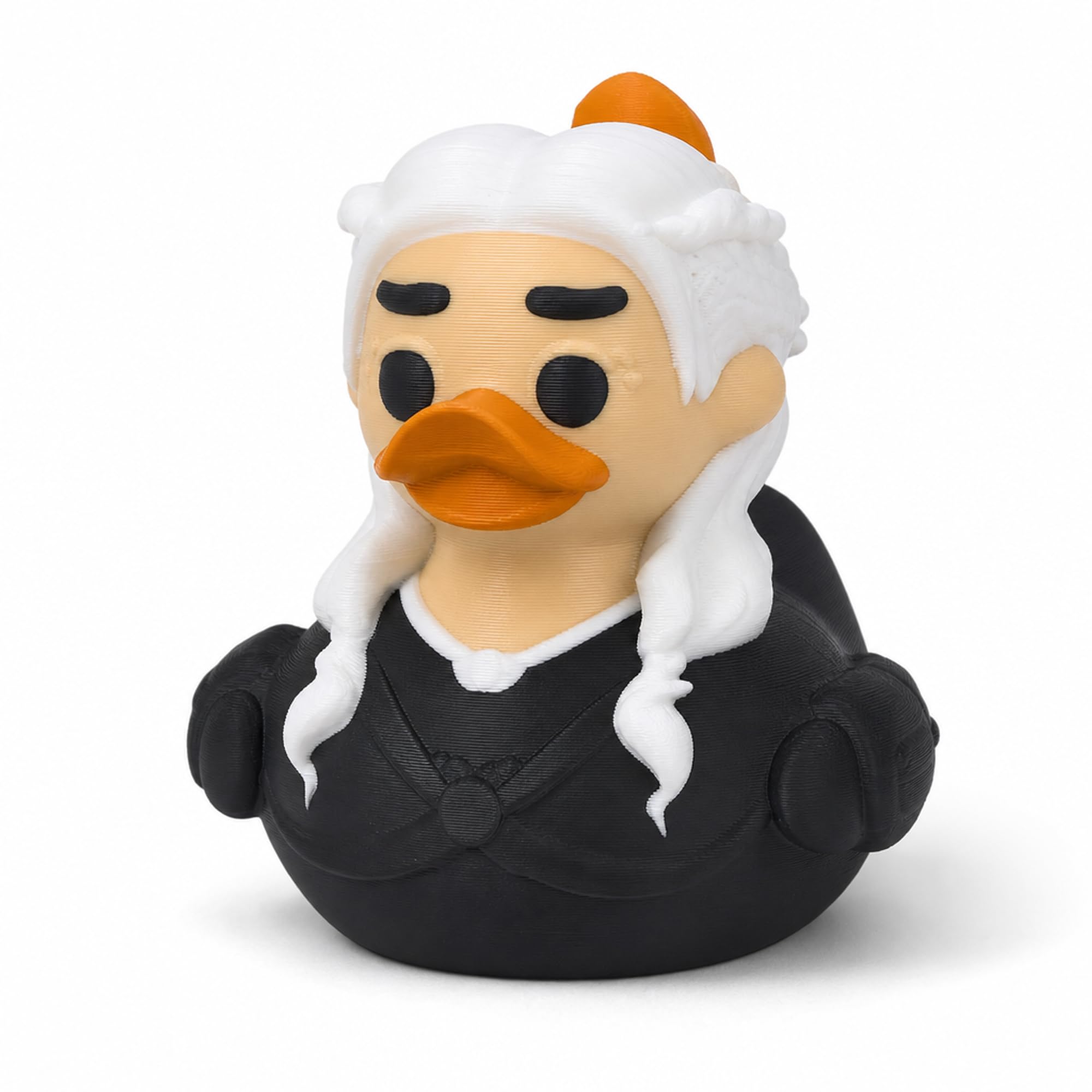 splash n color Dragon Queen Duck Collectible Compatible with Jeep Ducking – Cruise Duck Hiding Surprise | Dashboard Decor | Fantasy Desk Shelf Novelty Gift Display Figure