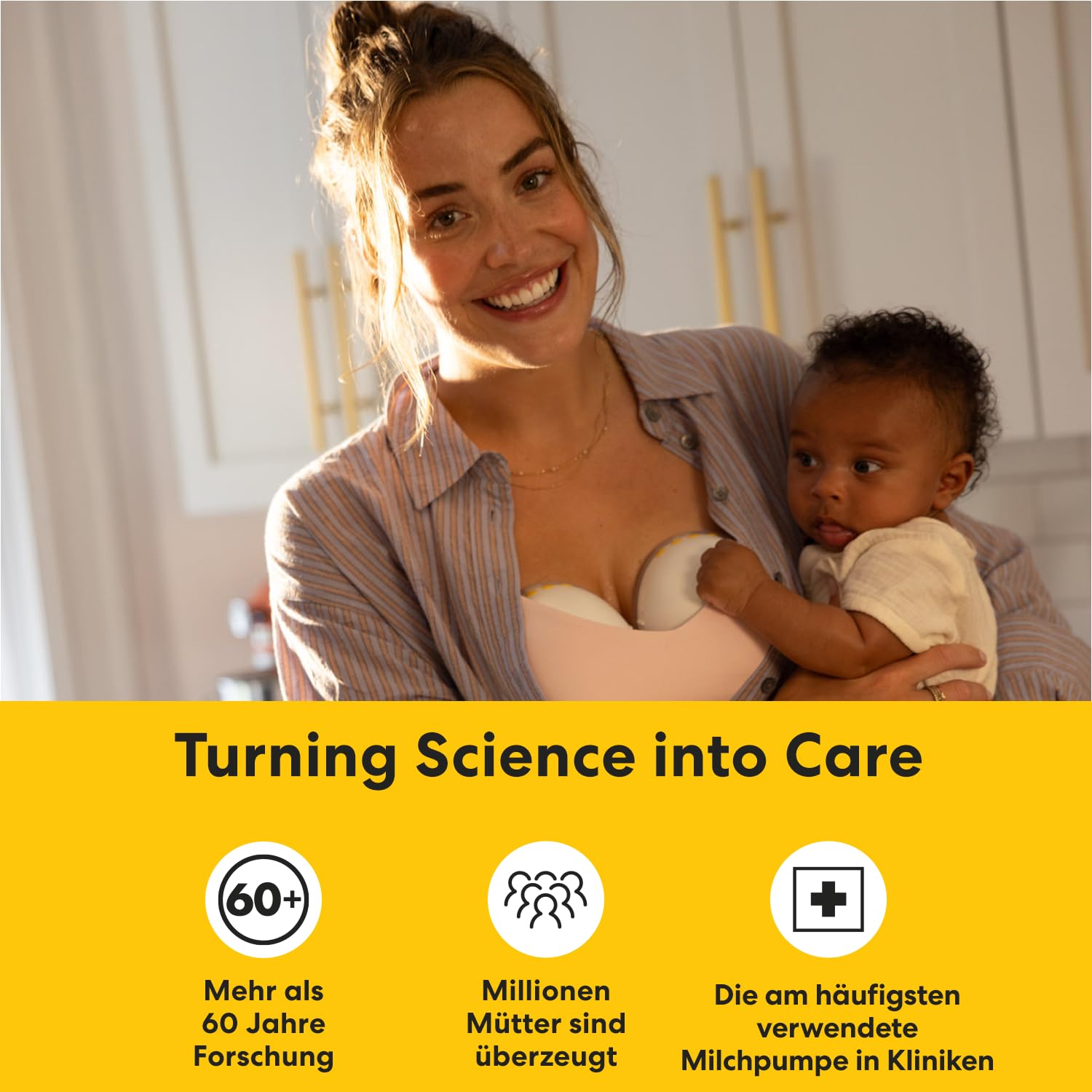 Medela Motion InBra tragbare elektrische Milchpumpe mit Aufbewahrungstasche