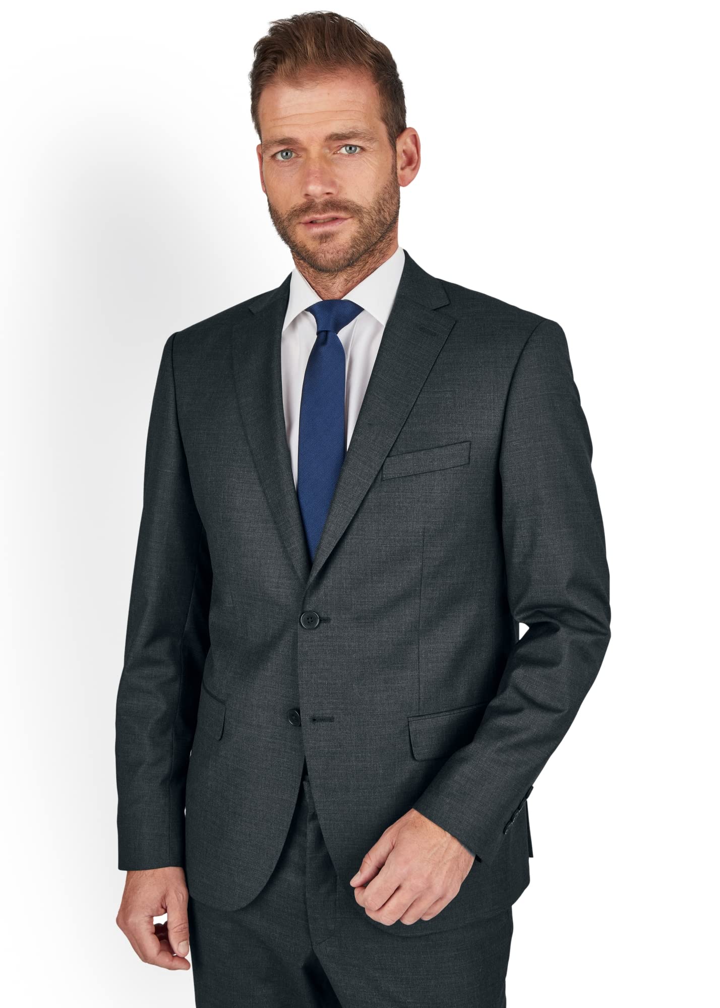 Steffen Klein Herren Anzug - Regular Fit - Zweiteiler Business Anzug - Elastischer Komfort - Klassischer Schnitt