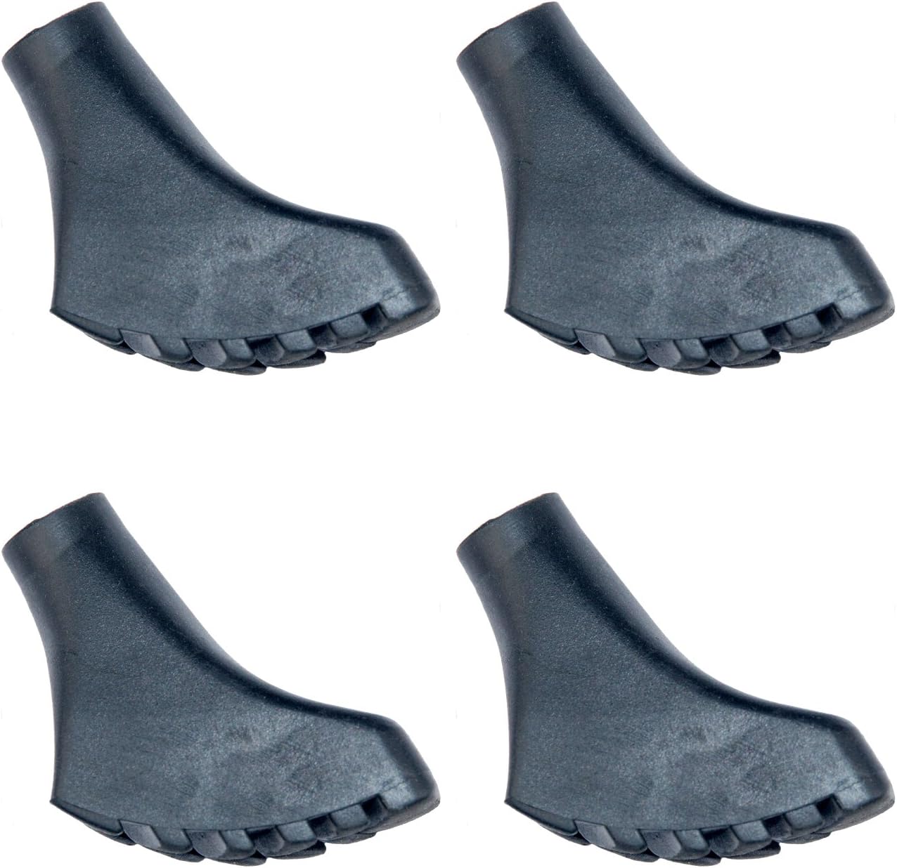 VAIKEEN Durable Trekking/Hiking Pole Rubber Feet (Pack of