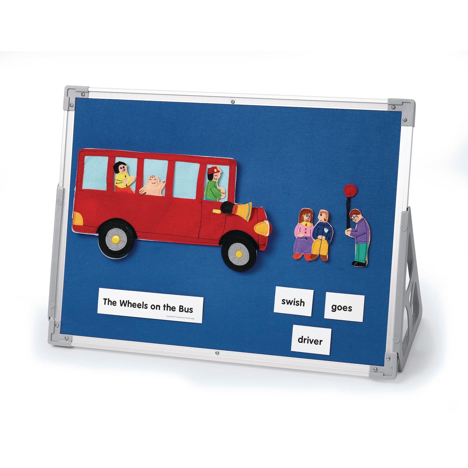 Three-in-One Instant Center, Excellerations Magnetic Dry-Erase and Flannel Easel