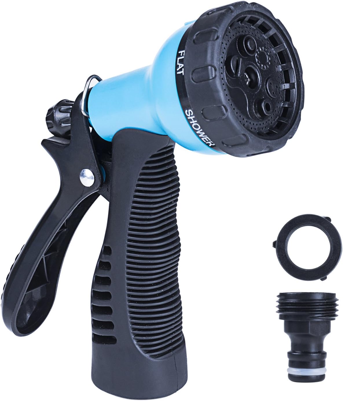 QNLYCZY Garden Hose Nozzles /Hose Nozzle Heavy Duty,Water Hose Nozzle, High Pressure Garden Sprayer, High Pressure Nozzle, Ideal Car Wash, Watering Lawn, Garden and Pets