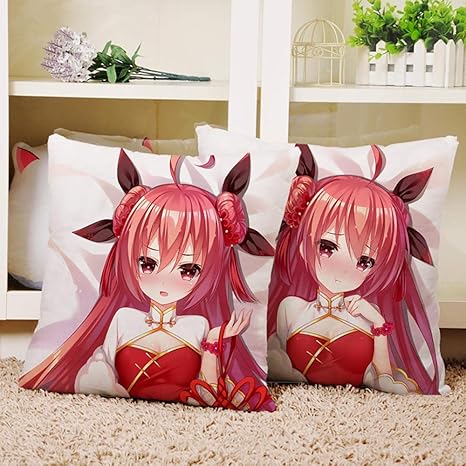 Amazon 2wayトリコット アニメ デート ア ライブ チャイナドレス 五河琴里 正方形 クッション 抱き枕 アニメグッズ 50 50cm 本体付き アニメ 萌えグッズ 通販