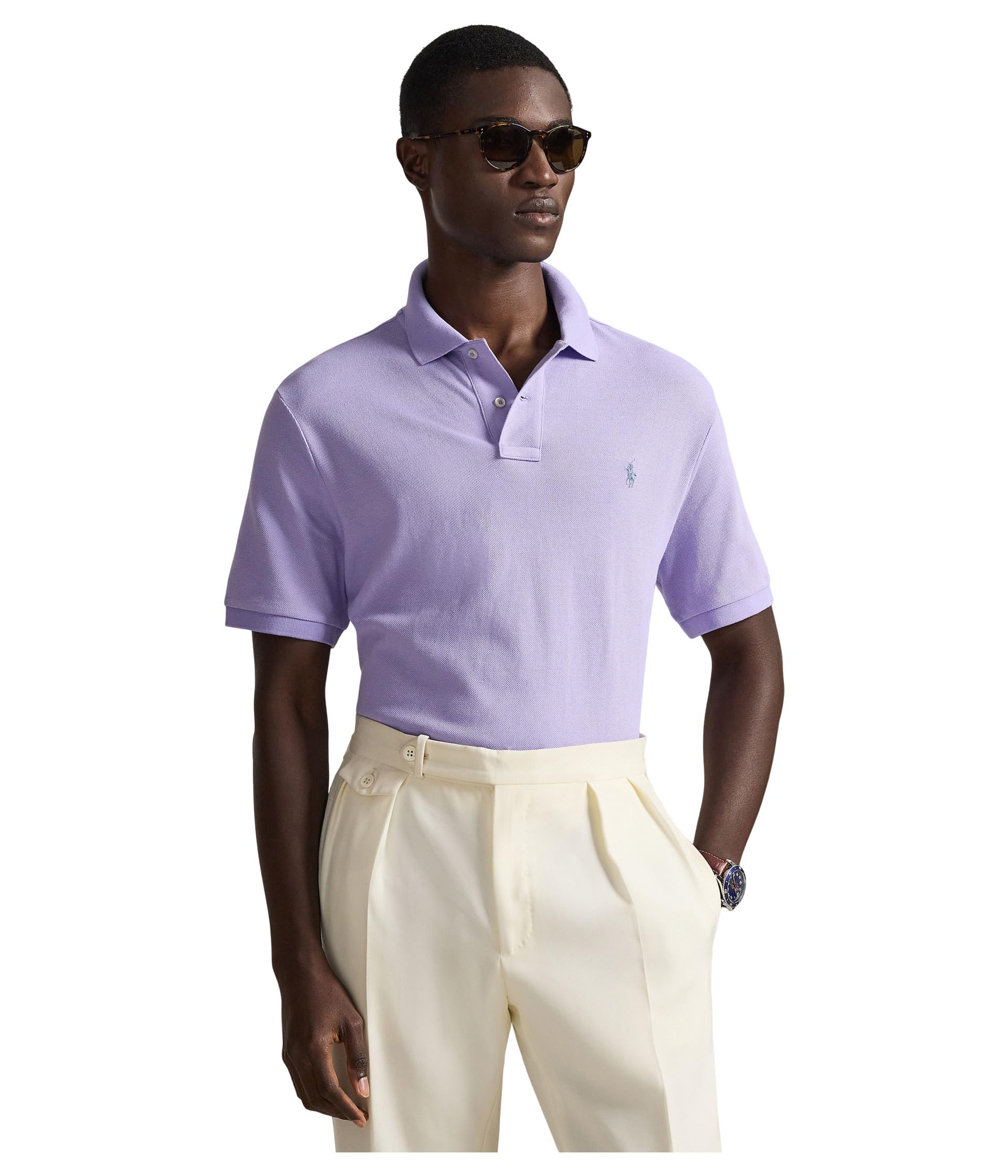 POLO RALPH LAUREN Classic Fit Mesh Polo Shirt