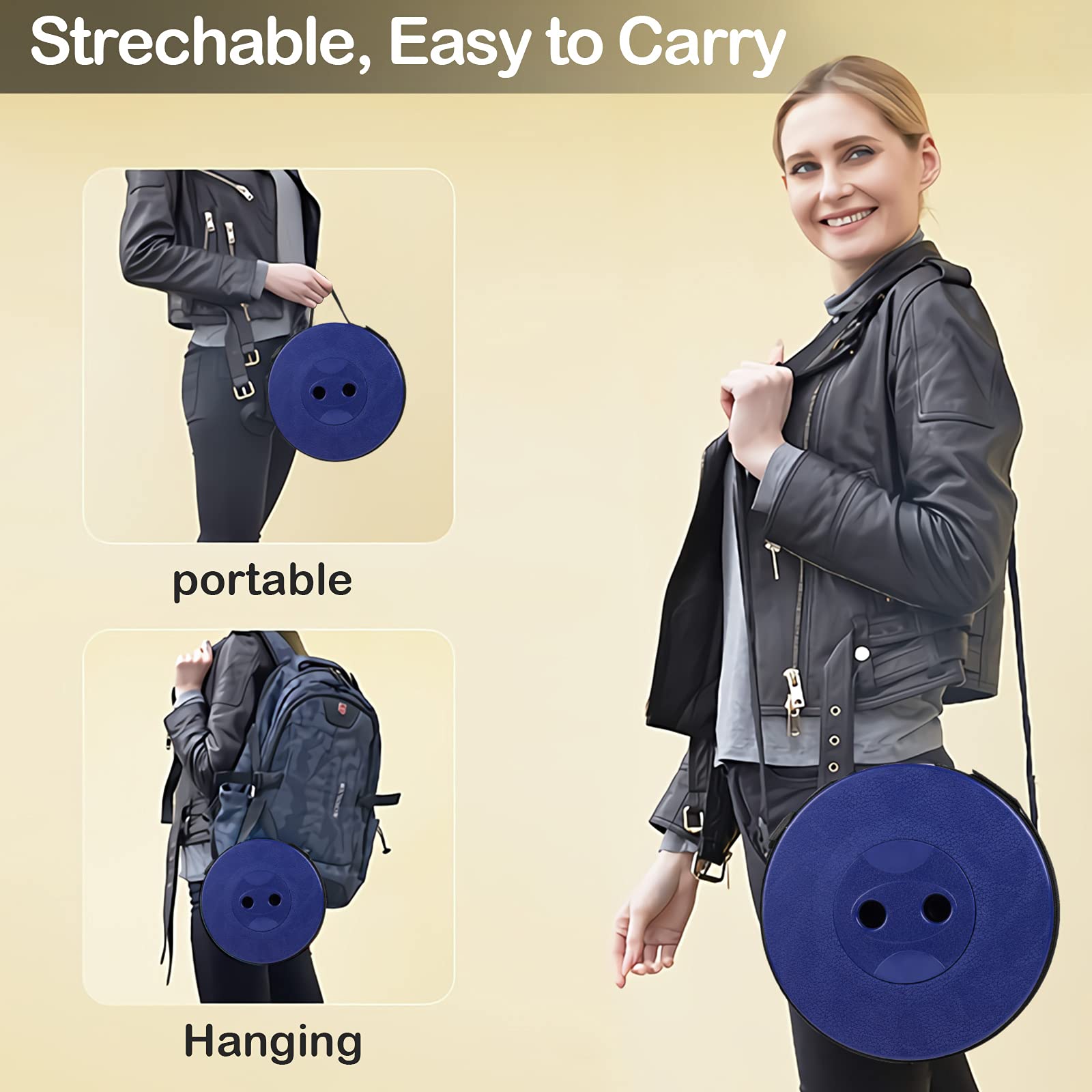 Sgabello Telescopico Diealles Shine - Pieghevole Portatile Per Campeggio E Pesca - Foto 10