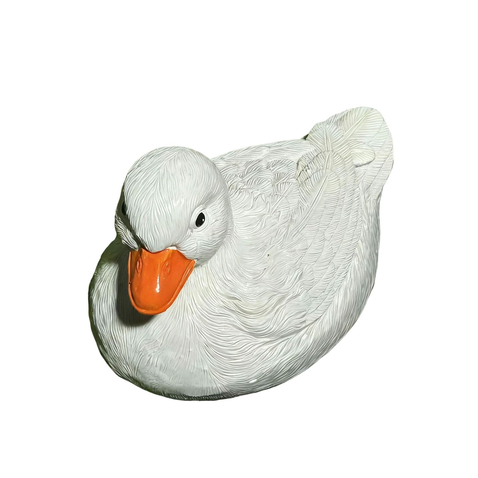 yanzunlrn Premium Resin Floating Ducks Sculpture for Outdoor Gardens and Ponds Decoration Bird Ducks
