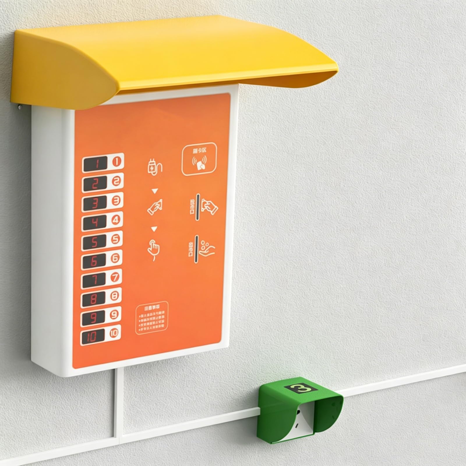 Housse pour wallboxs et protection borne de recharge pour environnement commercial et privé