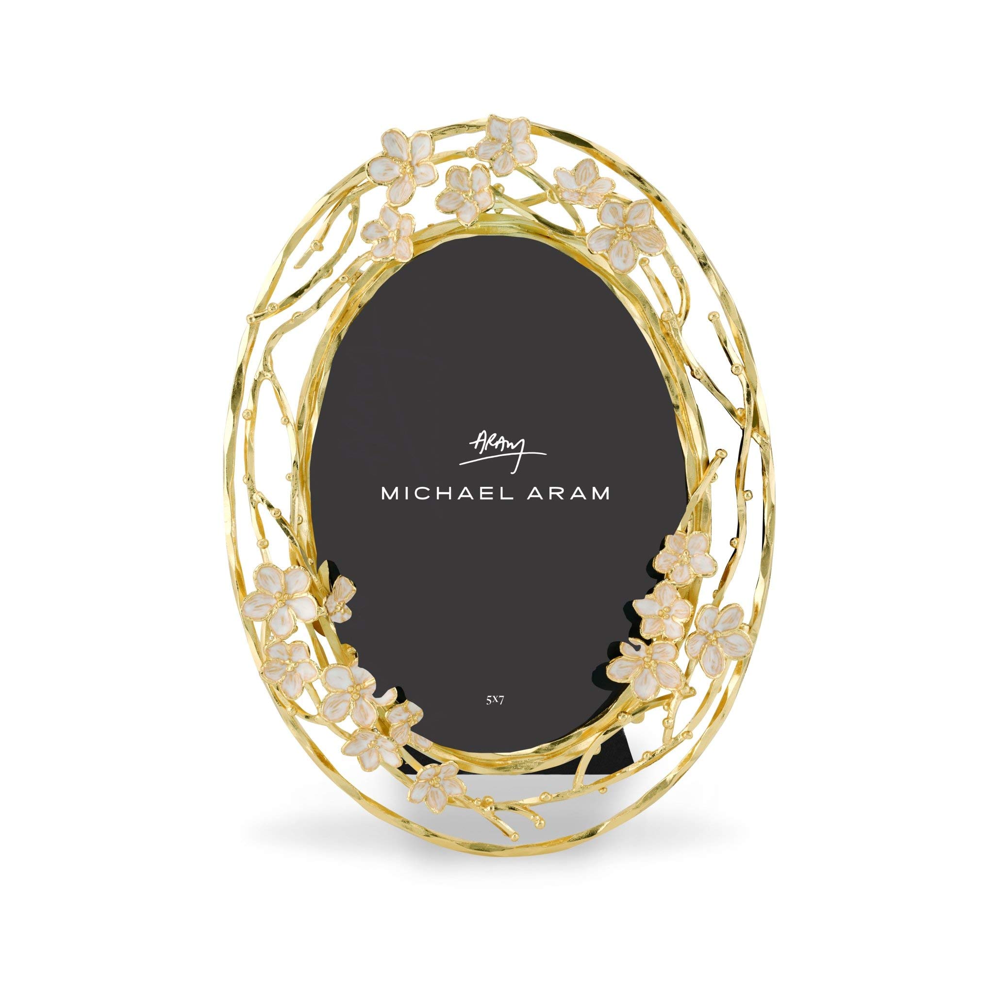 MICHAEL ARAM Cherry Blossom Oval Frame 5x7