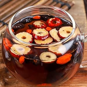 Ginseng Five Treasures Tea Kidney Tea, Ginseng Six TreasureTea, Traditional KidneyTea for Men and Women, 7 Precious Ingredients Formula, Chinese HerbalTea for Kidney (1 Box-10 bags)