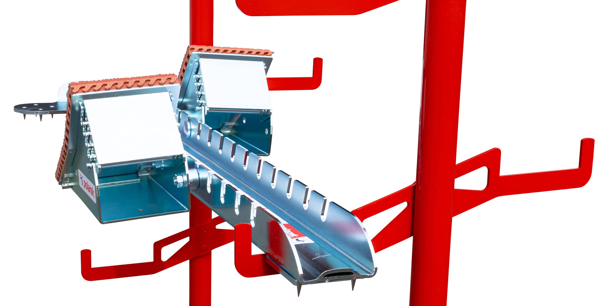 POLANIK Chariot de Transport pour 10 Starting-Blocks - Acier