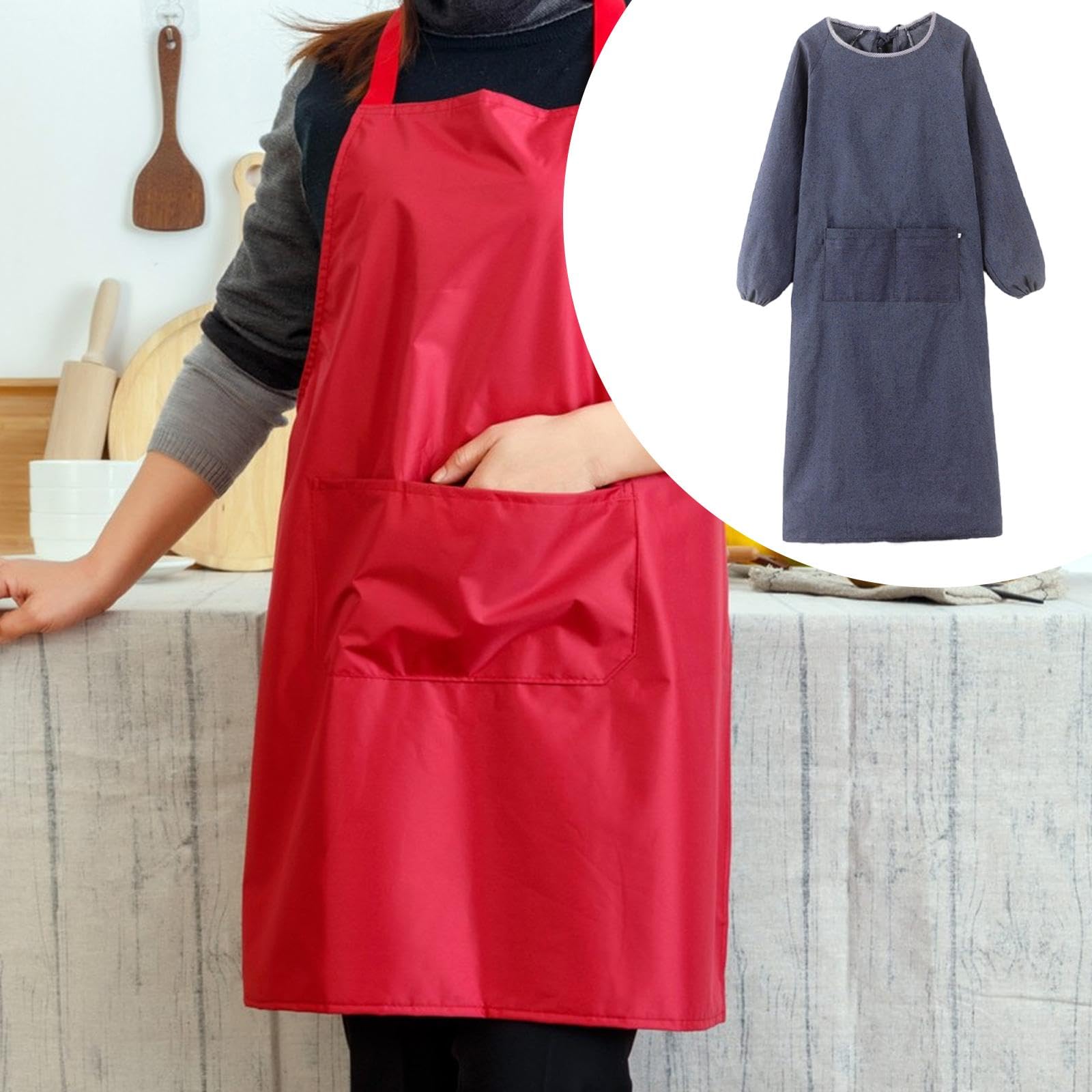 Milageto Grembiule da saldatura con tasca, leggero, portatile, confortevole, multiuso, resistente, per officina, per adulti, saldatori, fabbri