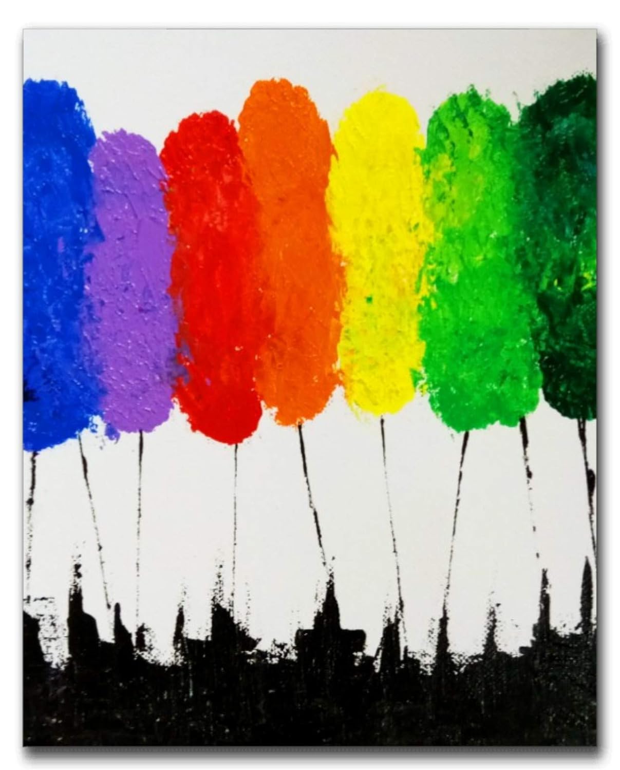 Handmade Abstract Painting Amazon.in Home & Kitchen