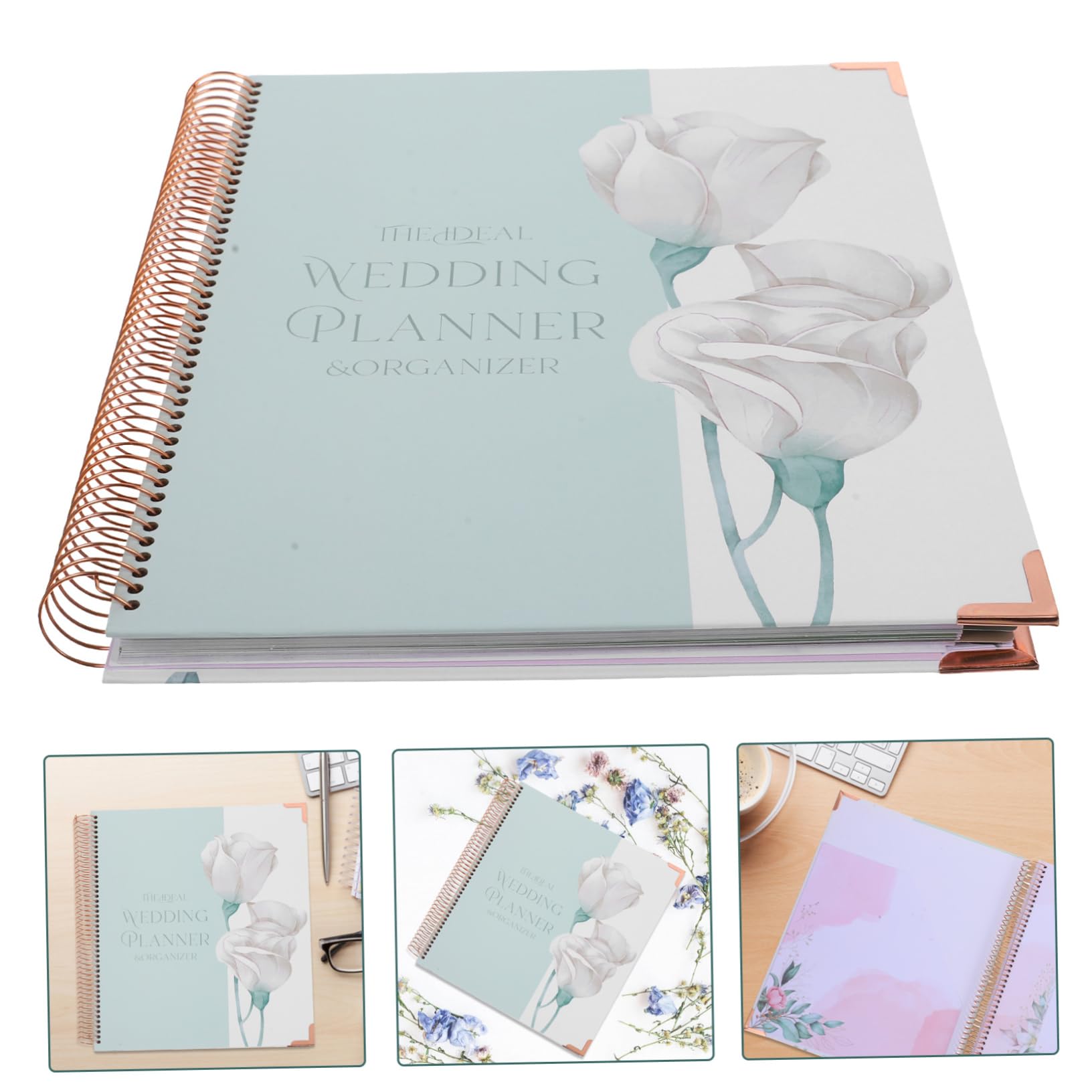 SEWACC Hochzeitsplaner Buch Für Bräute Detaillierte Planung Budget-tool Und Für Großen Tag Engagement-planung Und Zeitplan Stressreduzierung