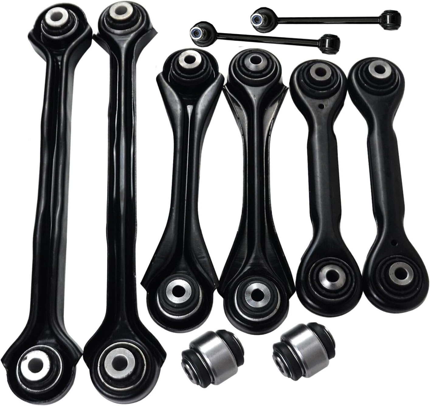 Rear Upper Control Arm Suspension Kit 10pcs replacement for 2006-2014 BMW 128i 135i 323i 325i 328i 335i 335d 335is 335xi X1 E82 E88 E90 E91 E92