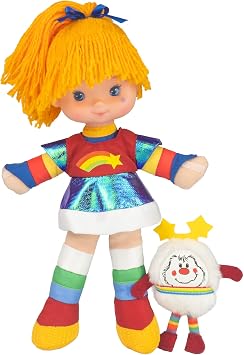 The Loyal Subjects Rainbow Brite 9-inch Classic Doll with Sprite Plush Accessory