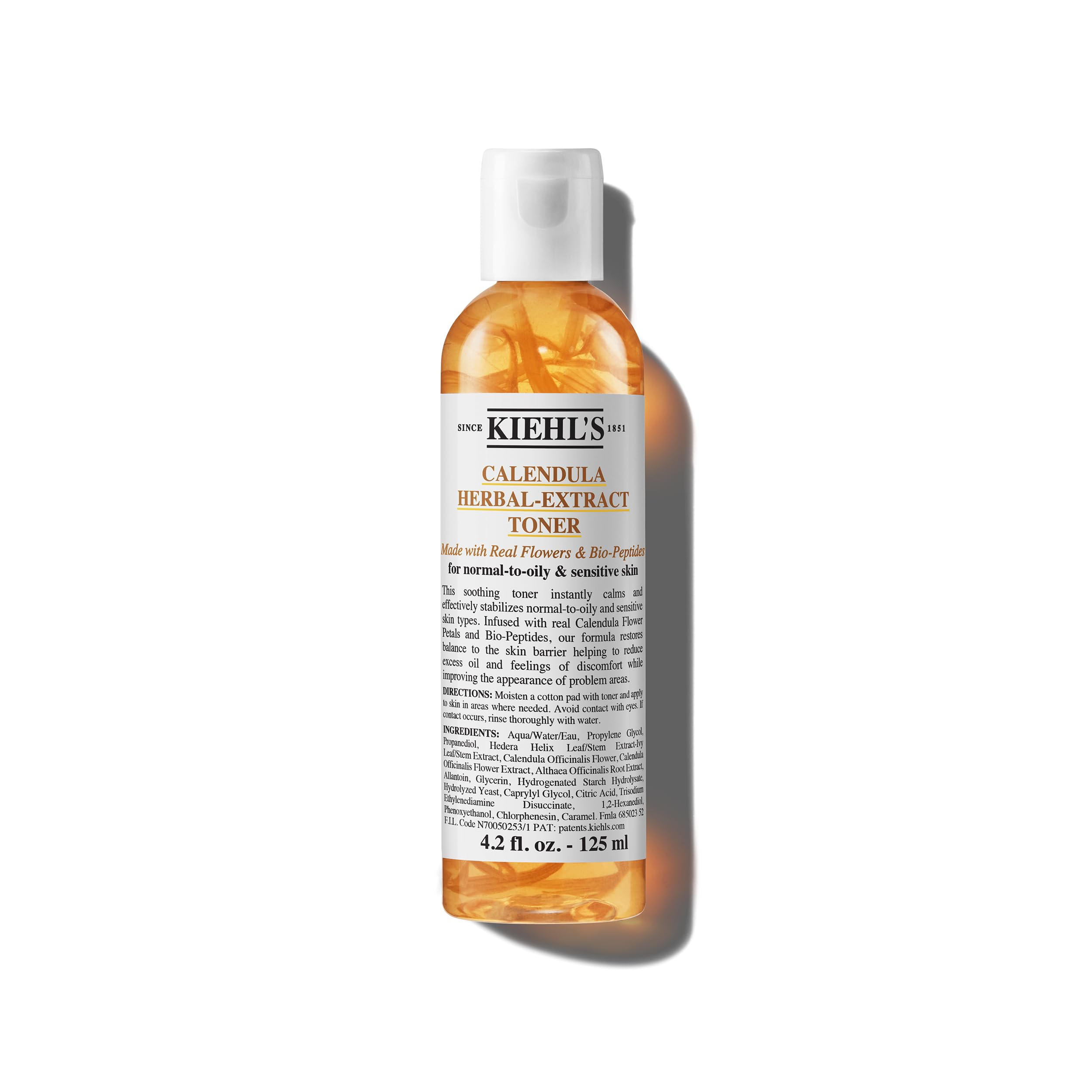 Kiehl's - Calendula Herbal Extract Alcohol-Free Toner (Normal To Oil Skin)--125ml/4.2oz