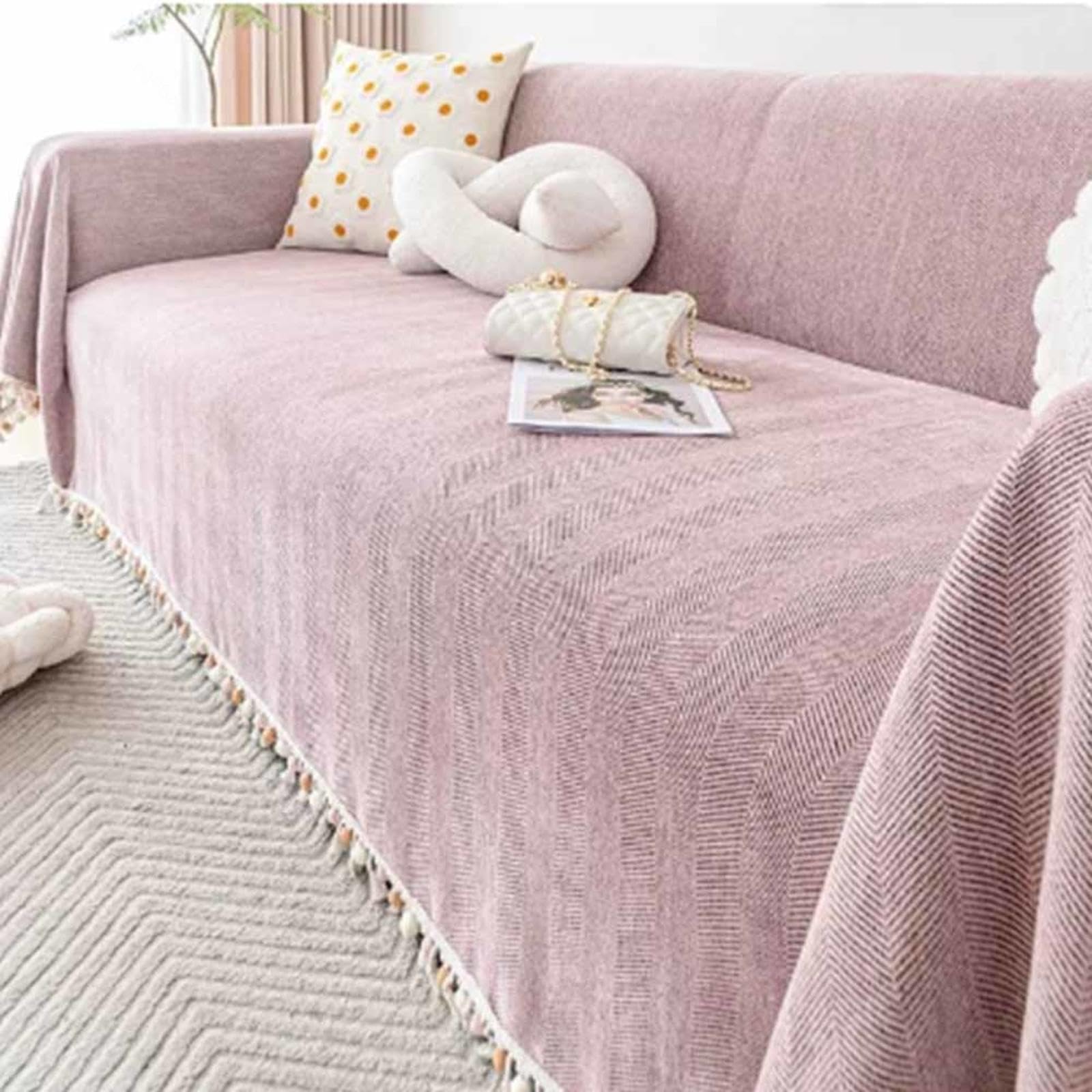 Extra Large Sofa Throws for 4 Seater Sofas Soft and Stylish Throws for Furniture Oversized Throws for Couches and Settees 180x420CM