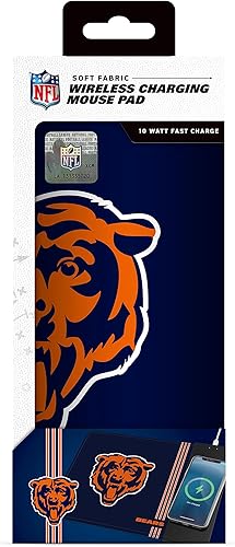 Vista 57 de SOAR Alfombrilla de mouse de carga inalámbrica NFL