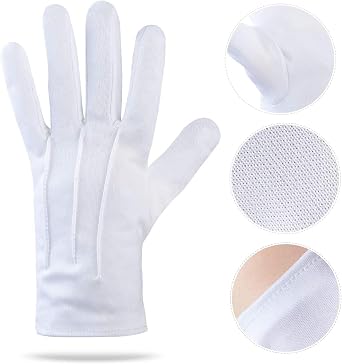 Flight Costume Set Beret Scarf White Gloves Sunglasses Airplane Pin Role Play Party Halloween Cosplay
