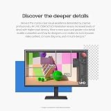 SAMSUNG Monitor de computador de alta resolução ViewFinity S8 (S80D) 4K UHD de 32 polegadas, HDR10, várias portas com HDMI, DisplayPort, USB-A, suporte ajustável de altura, LS32D806EANXGO, 2024 TCO Ce — imagem 4