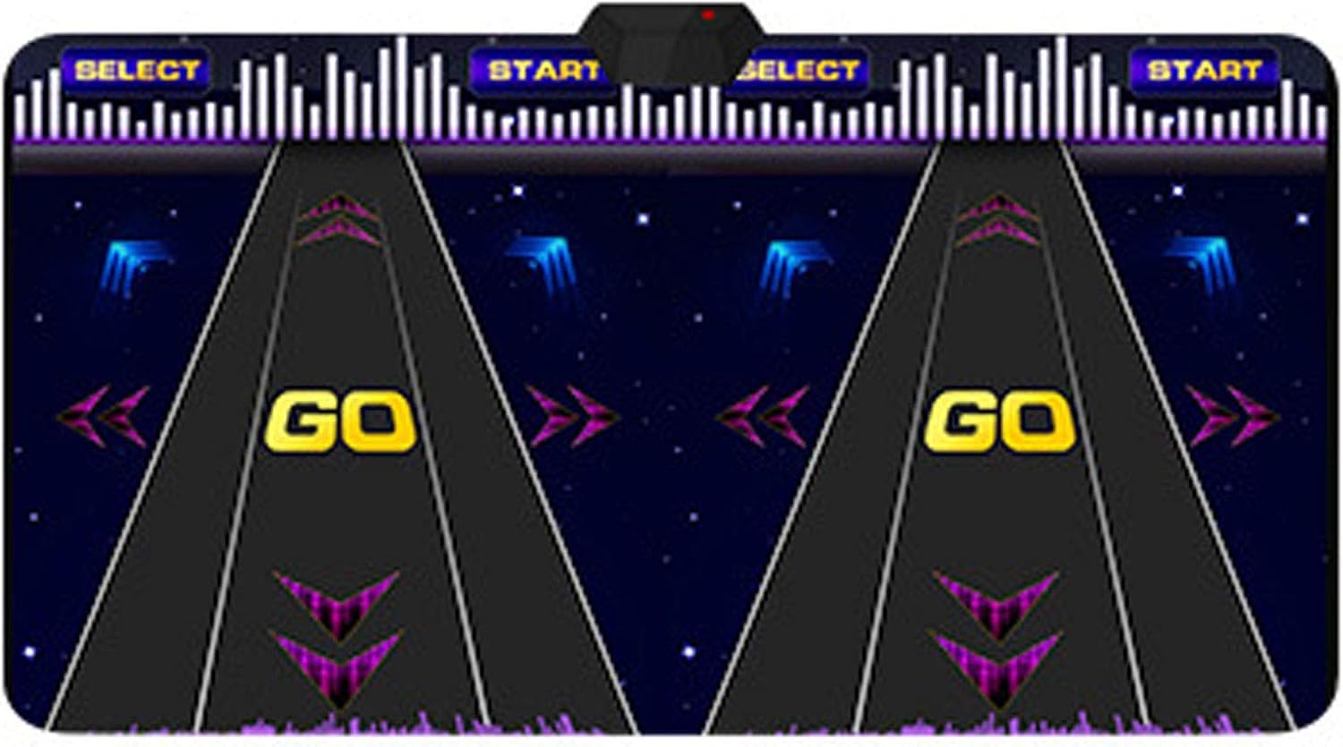 Dance Mat with AV Interface, Wired, Dazzling, Somatosensory, Weight Loss, Running Game, Dance Machine ()