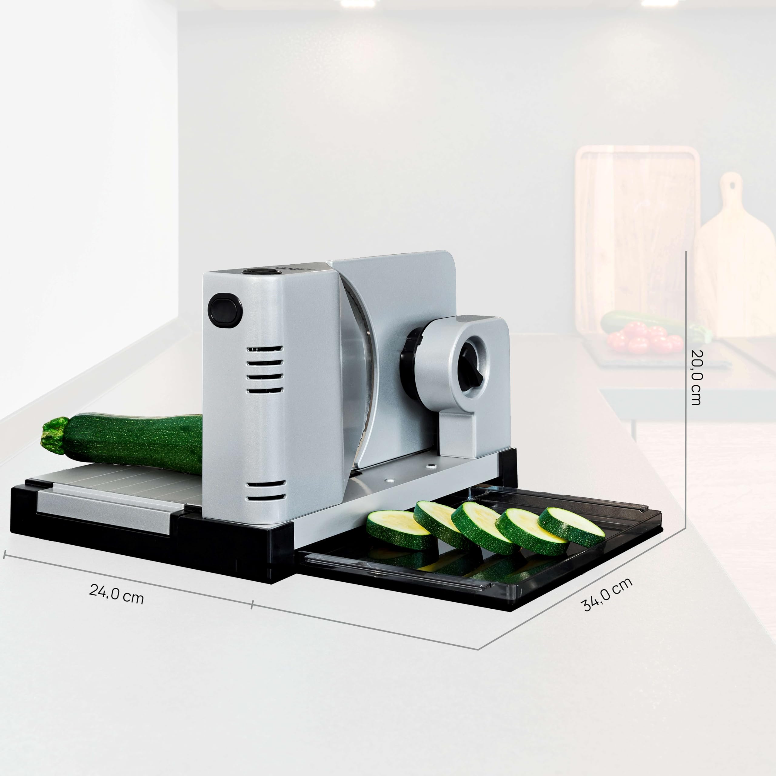 Ritter icaro7 Electric 65W Metal Silver slicer icaro7, Metal