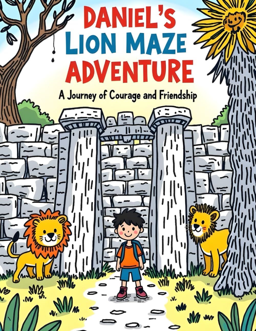 Daniel’s Lion Maze Adventure - a Journey of Courage and Friendship