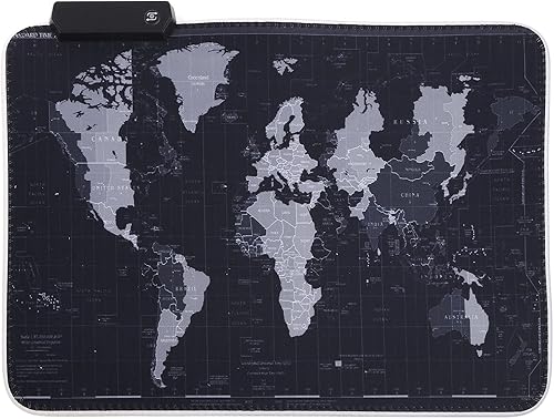 cici store RGB Mouse Pad Desk Mat XXL Computer Mousepad 12 LED Backlights Cover Table Mause Gaming Mouse Pad