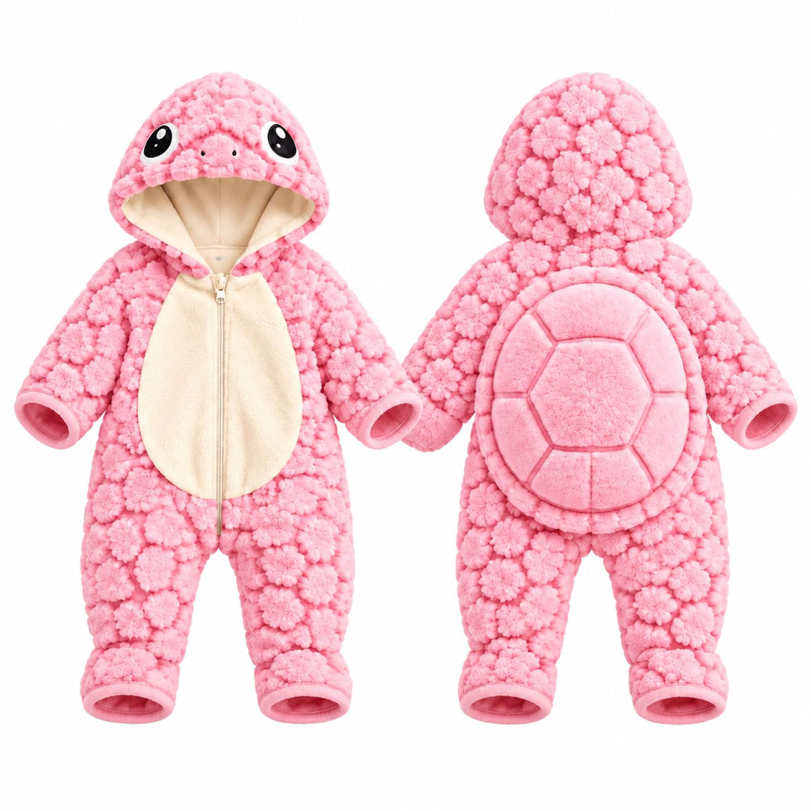 Baby Turtle Costume Girls and Boys Onesie Romper for Infant Toddler — image 1