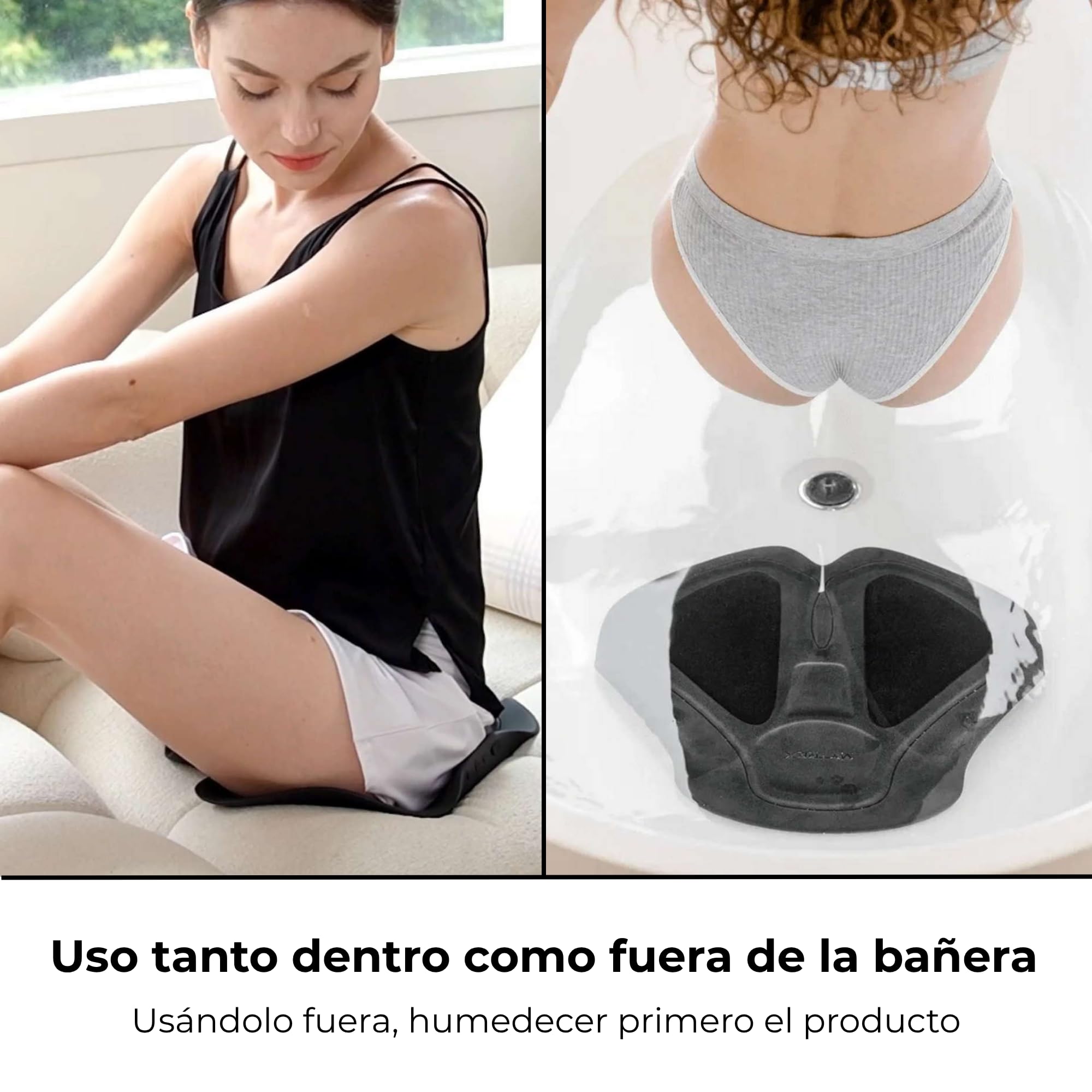 MYTREX Aqua Lift Rehausseur de Fessiers avec EMS | Appareil Raffermissant Cuisses et Fessiers avec Technologie EMS 6 cm de Profondeur. Stimulateur Musculaire pour un Usage Dans et Hors de la Baignoire