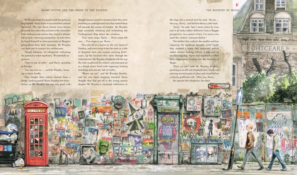 Harry Potter and the Order of the Phoenix: Illustrated Edition