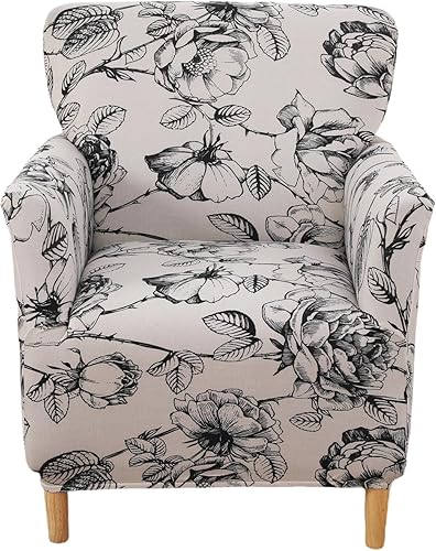 Miniatura 7 de NILUOH Funda elástica para sillón de banquete, 1 pieza, sin tirantes, para sala de estar, protector de muebles para niños, mascotas, colección