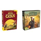 Rivals for CATAN & 7 Wonders Duel Game Bundle Two-Player Strategy Board Games&comma; Perfect for Head-to-Head Play&comma; Great for Kids & Adults&comma; Ages 10&plus;