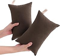 Vista 30 de NTBAY Tiny Pillows, almohada de microfibra alternativa de plumón de 7 x 11 pulgadas para viajes, mascotas, suave lavable a máquina, almohadas