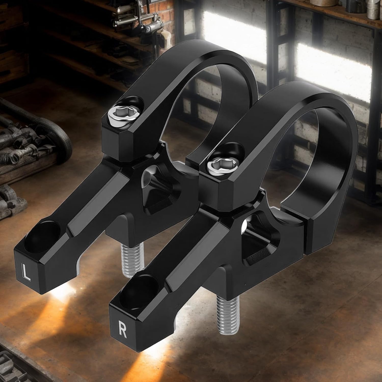 Direct Mount Bike Stem, Mountain Bike Direct Mount Stem - Heavy Duty Aluminum Alloy Riding Gear for Beginners Enthusiasts Adults