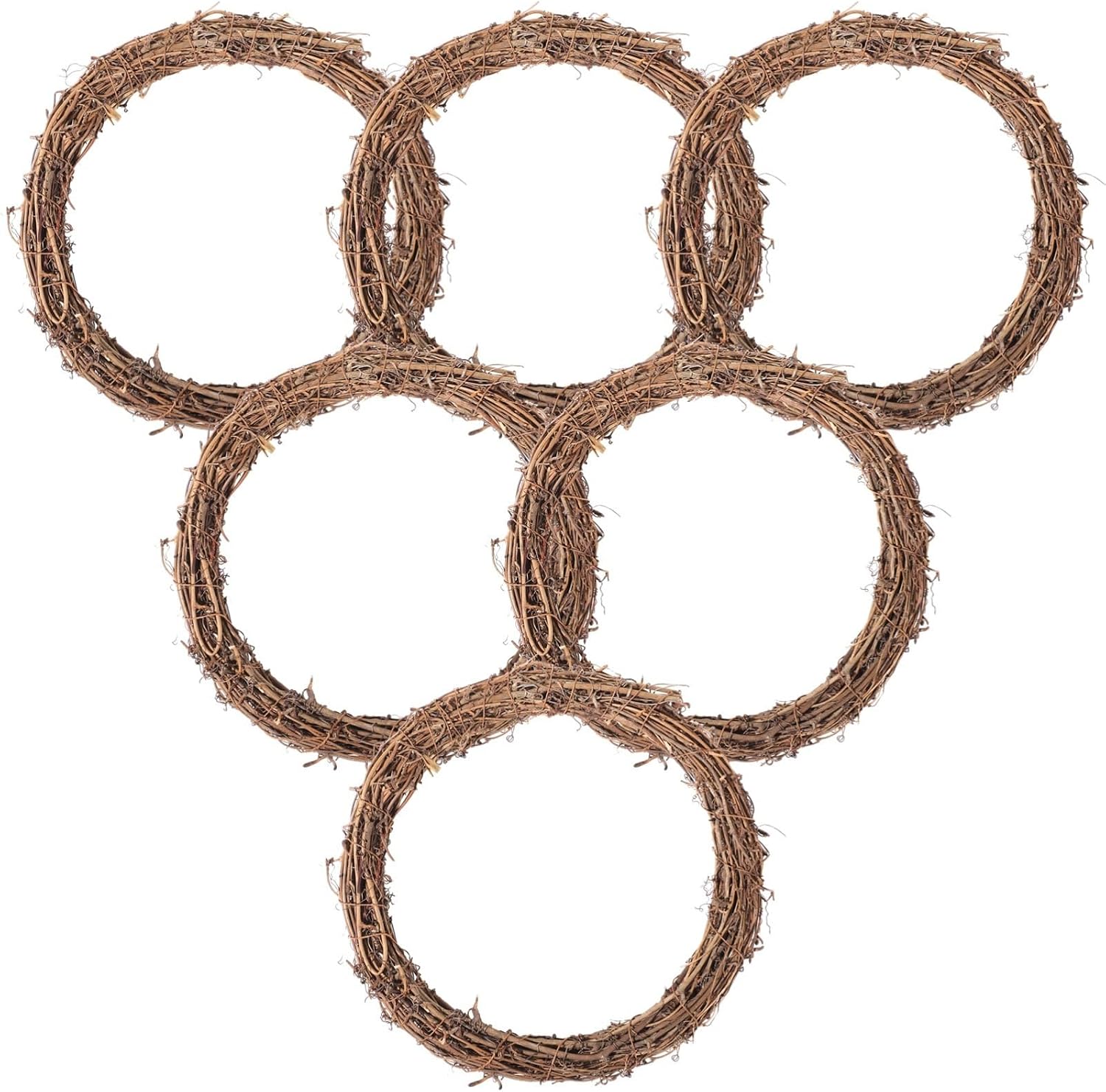 6 szt. DIY naturalne winorośle winorośli 25 cm gałązki do wieńców dekoracji wnętrz ślubów i projektów świątecznych