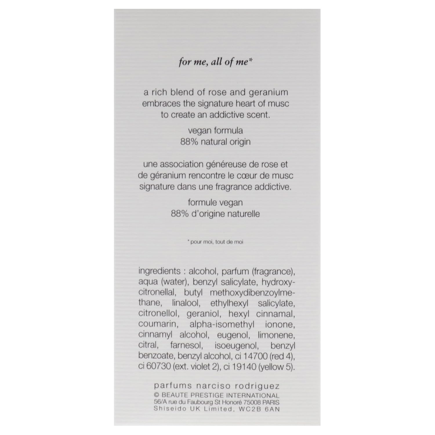 Narciso Rodriguez All Of Me for Women - 3 oz EDP Spray - Image 9