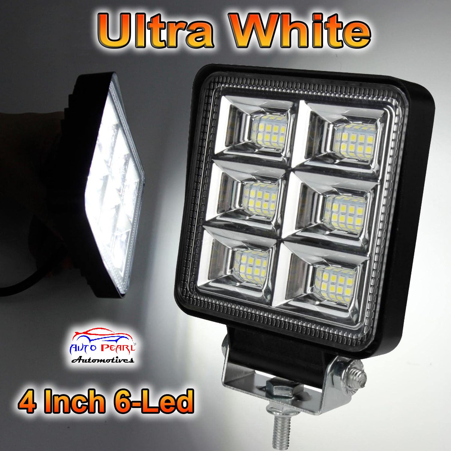 Auto Pearl Front fog lights 4Inch LED Work Light Headlight Car