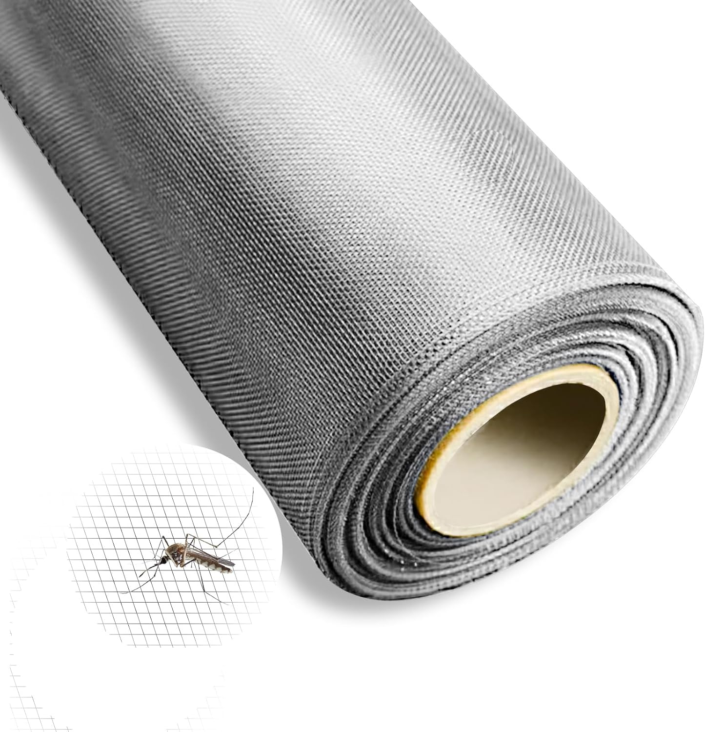 KISKIS Woven Wire 20 Mesh Stainless Steel 304 Metal Screen for Window Door, Protection Cover Roll for Vent, Filter Fine Mesh,120X300CM47X118INCH