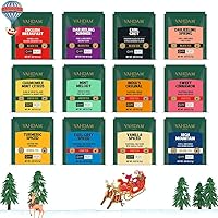 Vista 8 de Edición limitada – Calendario de Adviento 2026 Juego de regalo plegable de bolsas de té 24 sabores únicos – Caja de regalo de vacaciones