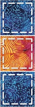 AccuQuilt GO! Fabric Cutting Dies, 3-Inch, Square