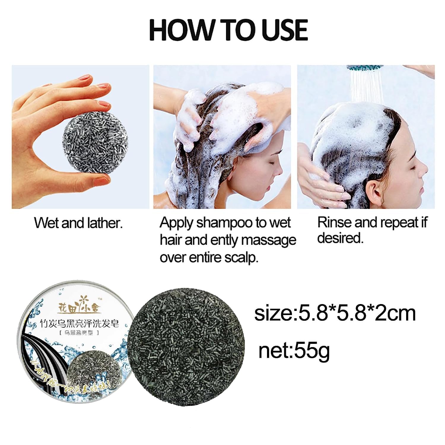 Amazon | スパルタン白髪リバースバー、白髪用バーシャンプー