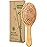 MRD Hair brush, Natural Bamboo Paddle Detangling Hairbrush, Massage Scalp Thick/Thin/Curly/Dry Hair For Women & Men