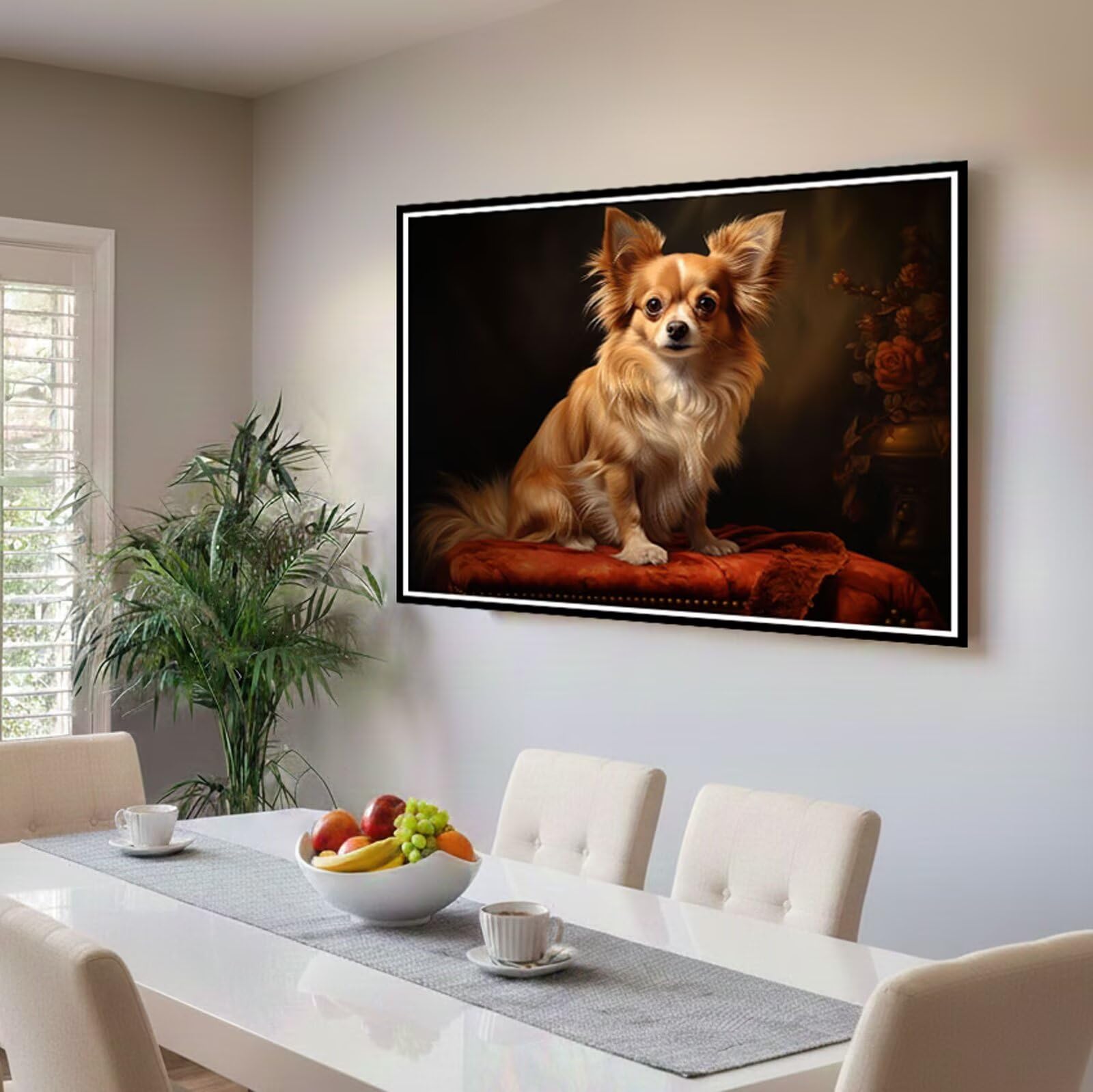 Malowanie według liczb, dla dzieci od 10 lat, malowanie według liczb, dla dorosłych, duży, 60 x 90 cm, zwierzęta, malowanie według liczb, farby akrylowe, "zrób to sam", obraz olejny na płótnie, zestaw