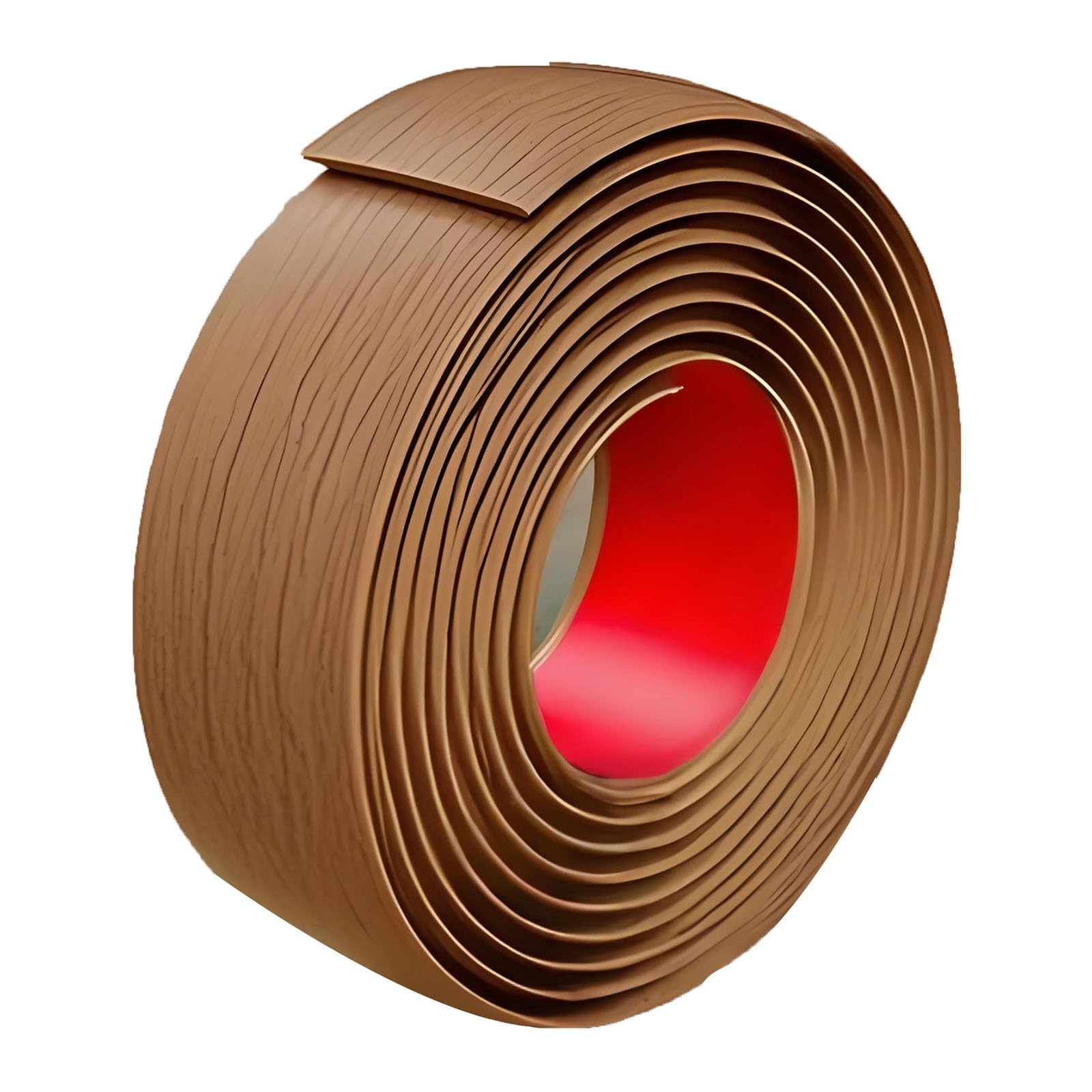 Bande de transition de sol autocollante en PVC pour moquette, carrelage et interstices, motif grain de bois, couverture durable pour seuils