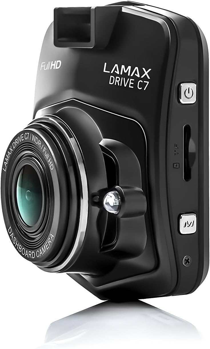 LAMAX DRIVE C7 Dashcam side view порттору менен