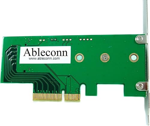 Miniatura 5 de Ableconn Tarjeta controladora PEXM2-2SA Dual M.2 SATA SSD PCIe RAID con puertos SATA III duales - Compatible con 2 unidades SSD M.2 NGFF SATA + 2