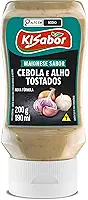 Maionese, Sabor Cebola & Alho Tostado, Kisabor, 200 Gramas