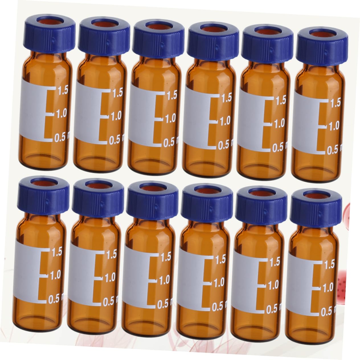 Ciieeo 3 Series Frascos De Muestreo De Vidrio Almacenamiento De Muestras Y Cromatografía 100 Piezas X 3