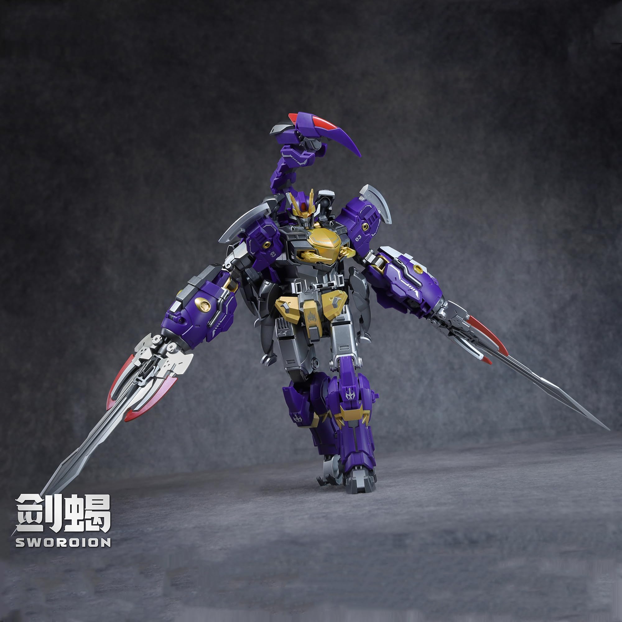 TOYVERSE CANG-Toys 1/18 Transformable Action figurka Trans Age, Bergion Swordion, ruchome stawy, model postaci, od 15 lat